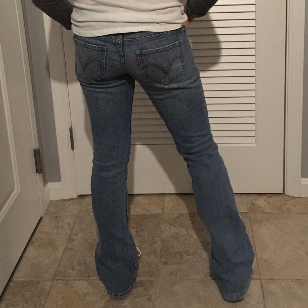 Levi’s 524 Low Rise Flare Jeans, Size 1